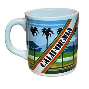 Vintage 1984 Karol Western California Souvenir Coffee Mug Tea Cup